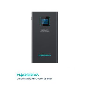 باتری لیتیومی 280 آمپر ساعت 51.2 ولت برند MARSRIVA مدل MR-LFP48-280-WMD