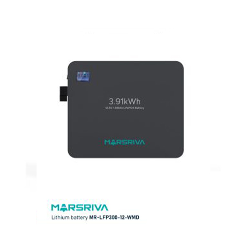 باتری لیتیومی 102 آمپر ساعت 12.8 ولت برند MARSRIVA مدل MR-LFP12-100-WMD