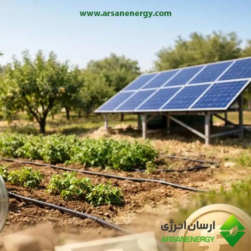 خرید پنل خورشیدی برای باغ و مزرعه