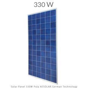 پنل خورشیدی 330 وات پلی کریستال برند AE SOLAR آلمان