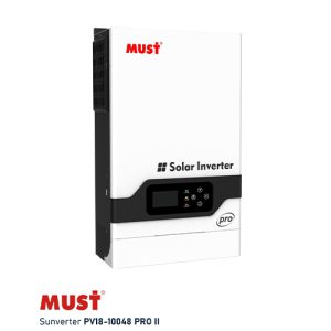 سانورتر 10 کیلووات، 48 ولت، 150 آمپر MPPT برند MUST مدل PV18-10048 PRO II