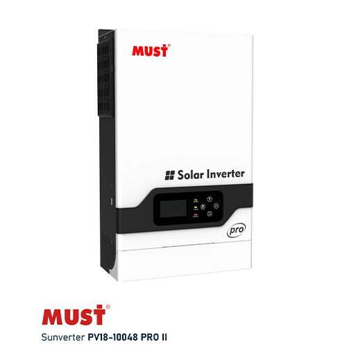 سانورتر 10 کیلووات، 48 ولت، 150 آمپر MPPT برند MUST مدل PV18-10048 PRO II