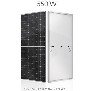 پنل خورشیدی 550 وات مونو کریستال برند EPEVER