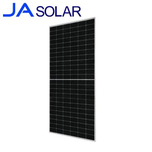 پنل خورشیدی 555 وات مونو کریستال برند JA SOLAR