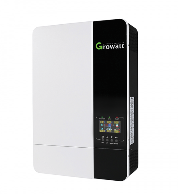 سانورتر 5000 وات گرووات مدل Growatt SPF 5000 ES 5000w 48v MPPT 100A