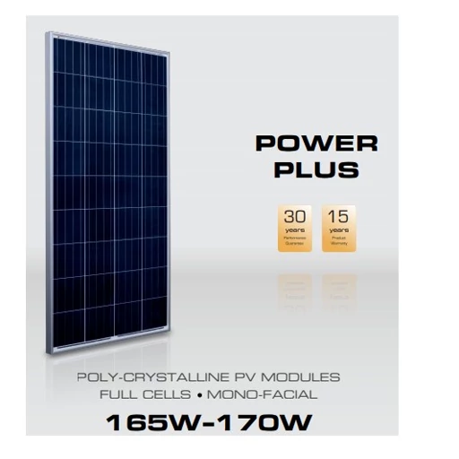 پنل خورشیدی 165 وات پلی کریستال برند AE SOLAR آلمان