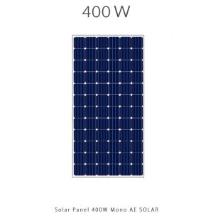 پنل خورشیدی 400 وات مونو کریستال برند AE SOLAR آلمان