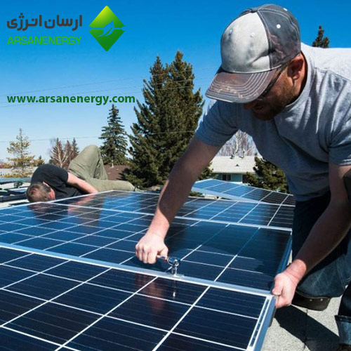 قیمت نصب پنل خورشیدی